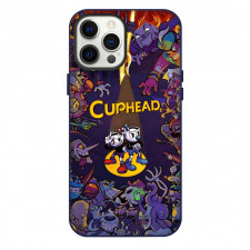 Cuphead Phone Case For iPhone Samsung Galaxy Pixel OnePlus Vivo Xiaomi Asus Sony Motorola Nokia - Characters Spotlight Collage