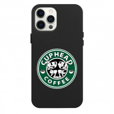 Cuphead Phone Case For iPhone Samsung Galaxy Pixel OnePlus Vivo Xiaomi Asus Sony Motorola Nokia - Cuphead Coffee Logo Sticker