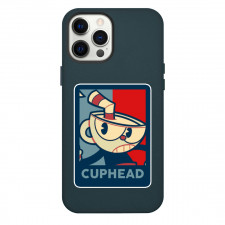 Cuphead Phone Case For iPhone Samsung Galaxy Pixel OnePlus Vivo Xiaomi Asus Sony Motorola Nokia - Cuphead Red And Blue Portrait Sticker
