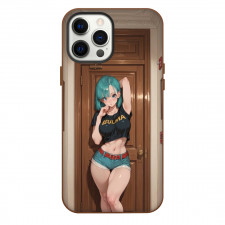 Dragon Ball Z Bulma Phone Case For iPhone Samsung Galaxy Pixel OnePlus Vivo Xiaomi Asus Sony Motorola Nokia - Bulma Sexy Pose Door Portrait