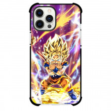 Dragon Ball Daima Goku Phone Case For iPhone Samsung Galaxy Pixel OnePlus Vivo Xiaomi Asus Sony Motorola Nokia - Mini Goku Angry On Thunder Background Poster