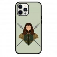 DC Aquaman Phone Case For iPhone and Samsung Galaxy Devices - Aquaman And The Lost Kingdom Aquaman Minimalist Portrait