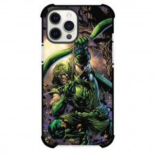DC Green Arrow Phone Case For iPhone and Samsung Galaxy Devices - Green Arrow Comic Art Illustration