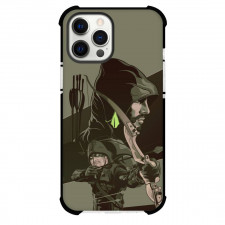 DC Green Arrow Phone Case For iPhone and Samsung Galaxy Devices - Green Arrow Vector Art