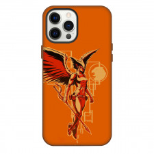 DC Hawk Girl Phone Case For iPhone Samsung Galaxy Pixel OnePlus Vivo Xiaomi Asus Sony Motorola Nokia - Flying Side Portrait Orange Poster