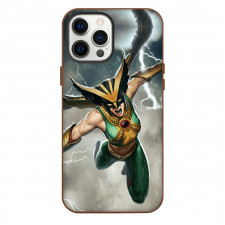 DC Hawk Girl Phone Case For iPhone Samsung Galaxy Pixel OnePlus Vivo Xiaomi Asus Sony Motorola Nokia - Flying Storm Fierce Portrait