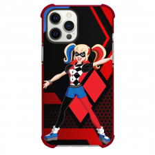 DC Super Hero Girls Harley Quinn Phone Case For iPhone Samsung Galaxy Pixel OnePlus Vivo Xiaomi Asus Sony Motorola Nokia - Harley Quinn Fighting Stance Portrait