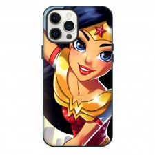 DC Super Hero Girls Wonder Woman Phone Case For iPhone Samsung Galaxy Pixel OnePlus Vivo Xiaomi Asus Sony Motorola Nokia - Wonder Woman Portrait Cartoon Art