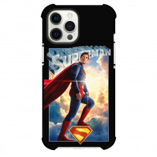 DC Comics Superman Phone Case For iPhone Samsung Galaxy Pixel OnePlus Vivo Xiaomi Asus Sony Motorola Nokia - Side Portrait Cloud Series Poster
