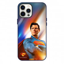 DC Comics Superman Phone Case For iPhone Samsung Galaxy Pixel OnePlus Vivo Xiaomi Asus Sony Motorola Nokia - Superman Portrait Looking Side Portrait