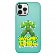 Swamp Thing Case For iPhone Samsung Galaxy Pixel OnePlus Vivo Xiaomi Asus Sony Motorola Nokia - Series Logo Portrait Screaming Sticker