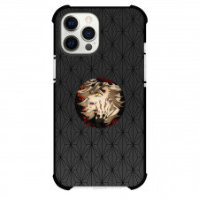 Demon Slayer Doma Phone Case For iPhone Samsung Galaxy Pixel OnePlus Vivo Xiaomi Asus Sony Motorola Nokia - Doma Head Wallpaper Art Black Background