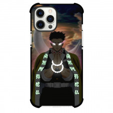 Demon Slayer Gyomei Himejima Phone Case For iPhone Samsung Galaxy Pixel OnePlus Vivo Xiaomi Asus Sony Motorola Nokia - Gyomei Himejima Glowing Beads While Praying