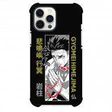 Demon Slayer Gyomei Himejima Phone Case For iPhone Samsung Galaxy Pixel OnePlus Vivo Xiaomi Asus Sony Motorola Nokia - Gyomei Himejima Praying Black and White Poster Art