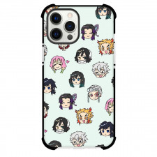 Demon Slayer Phone Case For iPhone And Samsung Galaxy Devices - Hashira Avatar Pattern Art