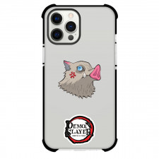 Demon Slayer Inosuke Hashibira Phone Case For iPhone And Samsung Galaxy Devices - Inosuke Hashibira Angry Avatar Sticker