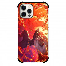 Demon Slayer Kyojuro Rengoku Phone Case For iPhone Samsung Galaxy Pixel OnePlus Vivo Xiaomi Asus Sony Motorola Nokia - Kyojuro Rengoku Flames Swirling