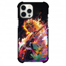 Demon Slayer Kyojuro Rengoku Phone Case For iPhone Samsung Galaxy Pixel OnePlus Vivo Xiaomi Asus Sony Motorola Nokia - Kyojuro Rengoku Side Portrait Pop Art