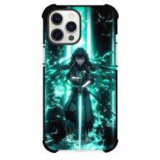 Demon Slayer Muichiro Tokito Phone Case For iPhone Samsung Galaxy Pixel OnePlus Vivo Xiaomi Asus Sony Motorola Nokia - Muichiro Tokito Sword Piercing Ground