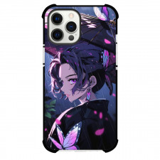 Demon Slayer Shinobu Kocho Phone Case For iPhone Samsung Galaxy Pixel OnePlus Vivo Xiaomi Asus Sony Motorola Nokia - Shinobu Kocho Holding Umbrella Under the Rain