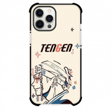 Demon Slayer Tengen Uzui Phone Case For iPhone And Samsung Galaxy Devices - Tengen Uzui Illustration On White Background