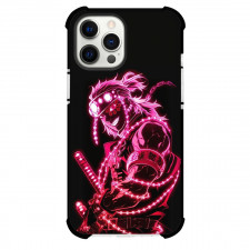 Demon Slayer Uzui Tengen Phone Case For iPhone Samsung Galaxy Pixel OnePlus Vivo Xiaomi Asus Sony Motorola Nokia - Uzui Tengen Neon Line Art