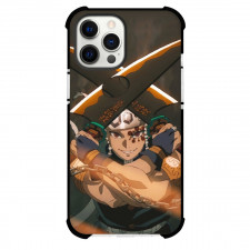 Demon Slayer Uzui Tengen Phone Case For iPhone Samsung Galaxy Pixel OnePlus Vivo Xiaomi Asus Sony Motorola Nokia - Uzui Tengen Shielding Two Swords