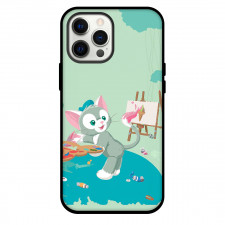 Duffy And Friends Gelatoni Phone Case For iPhone and Samsung Galaxy Devices - Gelatoni Painting With Her Tail Poster