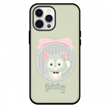 Duffy And Friends Gelatoni Phone Case For iPhone and Samsung Galaxy Devices - Gelatoni Portrait Inside Round Badge