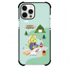 Duffy And Friends Olumel Phone Case For iPhone and Samsung Galaxy Devices - Olumel Spring Hiking Illustration Art Poster