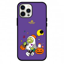 Duffy And Friends Olumel Phone Case For iPhone and Samsung Galaxy Devices - Olumel Wearing Halloween Costume On Purp Background