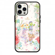 Duffy And Friends Phone Case For iPhone and Samsung Galaxy Devices - Duffy And Friends Playing In Flower Garden Poster