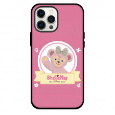 Duffy And Friends ShellieMay Phone Case For iPhone and Samsung Galaxy Devices - ShellieMay Portrait Illustration On Icon Pink Background