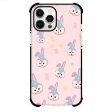 Duffy And Friends StellaLou Phone Case For iPhone and Samsung Galaxy Devices - StellaLou Avatar Pattern Art On Pink Background