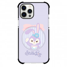 Duffy And Friends StellaLou Phone Case For iPhone and Samsung Galaxy Devices - StellaLou Avatar On Round Icon On Purple Background