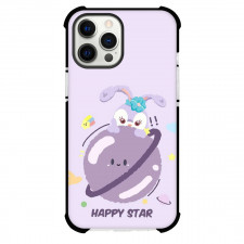Duffy And Friends StellaLou Phone Case For iPhone and Samsung Galaxy Devices - StellaLou Happy Start Poster Purple Background
