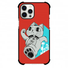 Dandadan Turbo Granny Phone Case For iPhone Samsung Galaxy Pixel OnePlus Vivo Xiaomi Asus Sony Motorola Nokia - Turbo Granny Running Orange Background