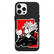 Dandadan Ken Takakura Okarun Phone Case For iPhone Samsung Galaxy Pixel OnePlus Vivo Xiaomi Asus Sony Motorola Nokia - Ken Takakura Okarun Cat on the Shoulder