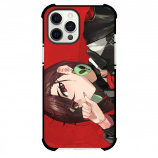 Dandadan Momo Ayase Phone Case For iPhone Samsung Galaxy Pixel OnePlus Vivo Xiaomi Asus Sony Motorola Nokia - Momo Ayase Biting Thumb