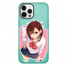 Dandadan Momo Ayase Phone Case For iPhone Samsung Galaxy Pixel OnePlus Vivo Xiaomi Asus Sony Motorola Nokia - Momo Ayase Looking Up
