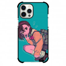 Dandadan Momo Ayase Phone Case For iPhone Samsung Galaxy Pixel OnePlus Vivo Xiaomi Asus Sony Motorola Nokia - Momo Ayase Peace Sign