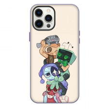 Dandys World Phone Case For iPhone Samsung Galaxy Pixel OnePlus Vivo Xiaomi Asus Sony Motorola Nokia - Dandys World Character Drawing On Beige Background