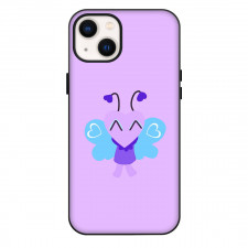 Dandys World Flutter Phone Case For iPhone Samsung Galaxy Pixel OnePlus Vivo Xiaomi Asus Sony Motorola Nokia - Flutter Minimalist Art On Purple Background