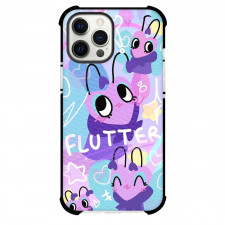 Dandys World Flutter Phone Case For iPhone Samsung Galaxy Pixel OnePlus Vivo Xiaomi Asus Sony Motorola Nokia - Flutter Pink Purple Illustration Art Poster