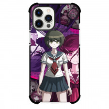 Danganropa For iPhone Samsung Galaxy Pixel OnePlus Vivo Xiaomi Asus Sony Motorola Nokia - Characters Upside Down Checkered Background