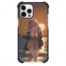 Danganropa Chiaki Nanami For iPhone Samsung Galaxy Pixel OnePlus Vivo Xiaomi Asus Sony Motorola Nokia - Chiaki Nanami Portrait Sunset Background