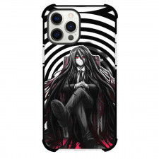 Danganropa Izuru Kamukura For iPhone Samsung Galaxy Pixel OnePlus Vivo Xiaomi Asus Sony Motorola Nokia - Izuru Kamukura Sitting Pattern Art Background