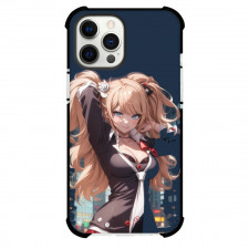 Danganropa Junko Enoshima For iPhone Samsung Galaxy Pixel OnePlus Vivo Xiaomi Asus Sony Motorola Nokia - Junko Enoshima Side Portrait City Background
