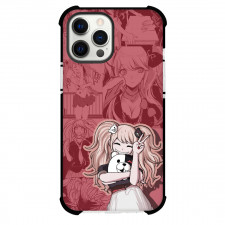 Danganronpa Junko Enoshima Phone Case For iPhone Samsung Galaxy Pixel OnePlus Vivo Xiaomi Asus Sony Motorola Nokia - Junko Enoshima Cute Smile with Bear