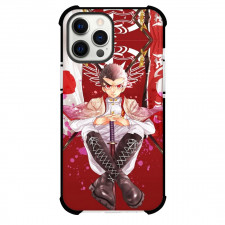 Danganropa Kiyotaka Ishimaru For iPhone Samsung Galaxy Pixel OnePlus Vivo Xiaomi Asus Sony Motorola Nokia - Kiyotaka Ishimaru Sitting Red Background